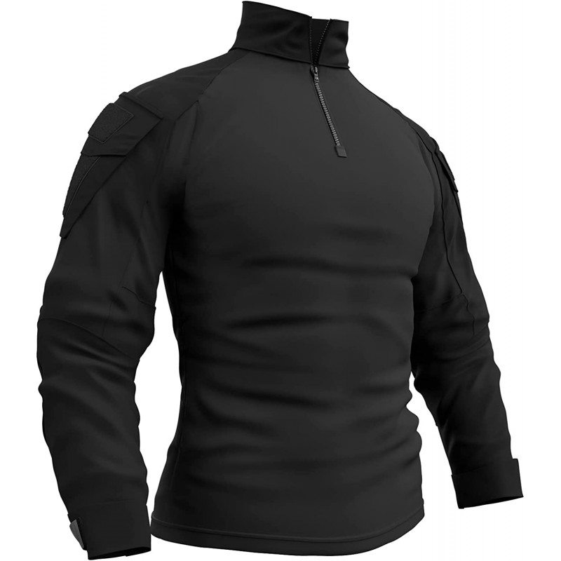 Chemise à Manches Longues de Combat Tactique Militaire pour Hommes