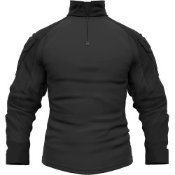 Chemise à Manches Longues de Combat Tactique Militaire pour Hommes
