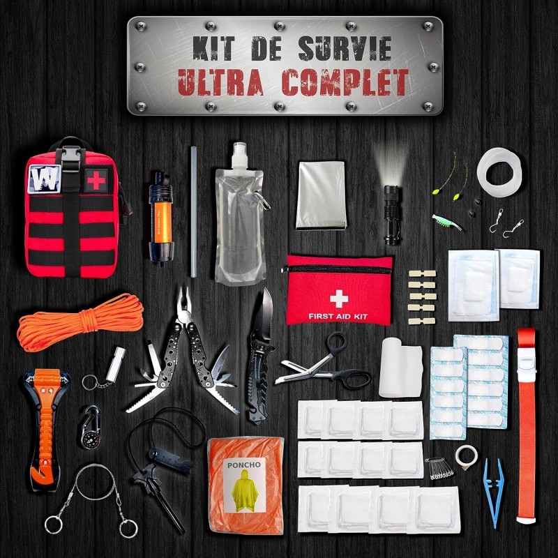 Kit de Survie Complet : Votre Allié Indispensable en Situation d'Urgence