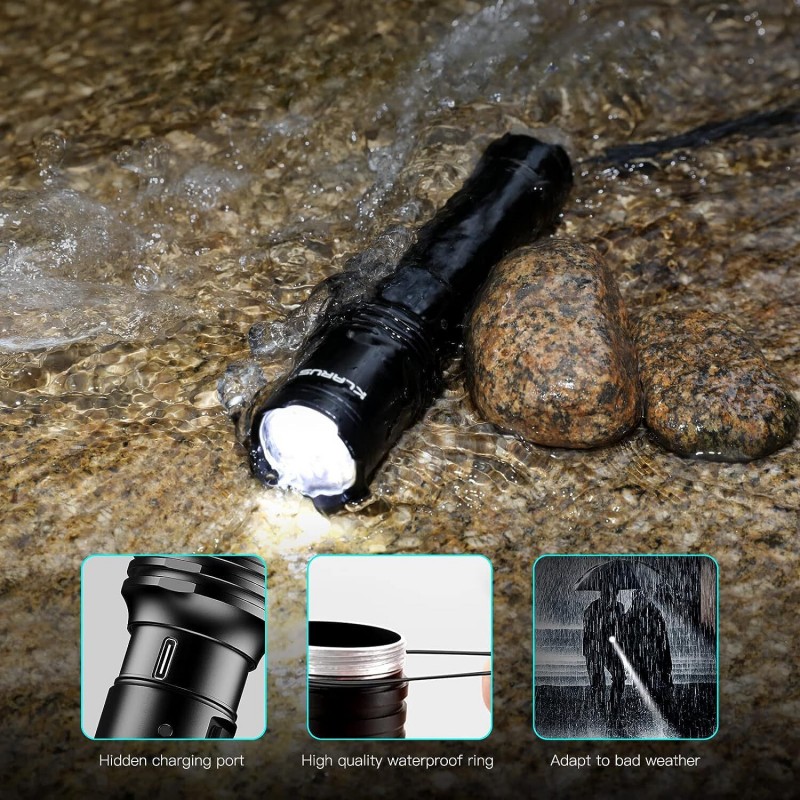 Klarus Lampe Torche Tactique LED rechargeable