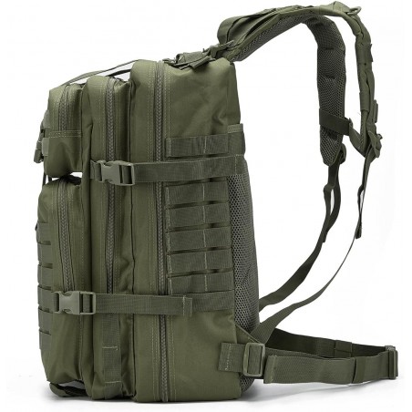 Sac Randonnée Camping Sac à Dos Militaire ZEHHASE 45L - Tactique Multifonction - Camping Randonnée Chasse - Noir Sac Tactique Militaire