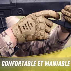 Gant Tactique Airsoft - L'Alliance Parfaite entre Durabilité et Style