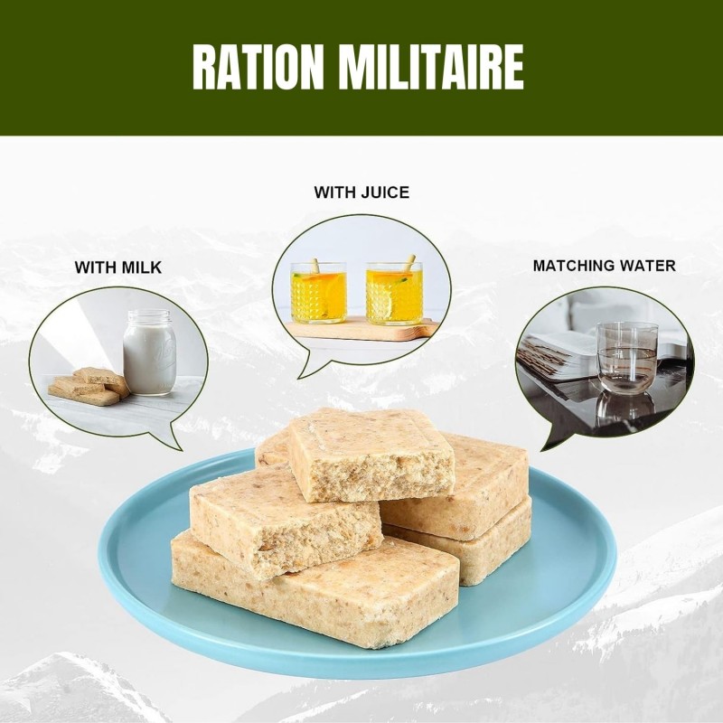 Les rations de survie militaire : se nourrir tout en voyageant léger -  Surplus Militaire