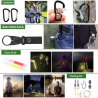 Kit de survie 180 en 1 - pierre à feu, lampe tactique, couverture et boussole inclus