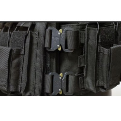 Gilet Tactique YAKEDA - Attache MOLLE et Système à Dégagement Rapide