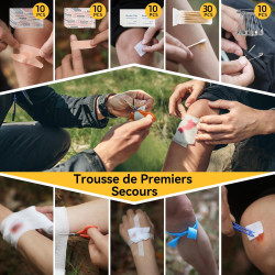 Meilleur kit de survie avec matériel de premiers secours et accessoires indispensables pour la randonnée ou le camping