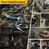 Kit de Survie 27-en-1 Complet – Trousse d’Urgence avec Outils Multifonctions