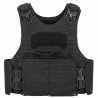 Yakeda - Gilet Tactique porte plaque à dégagement rapide