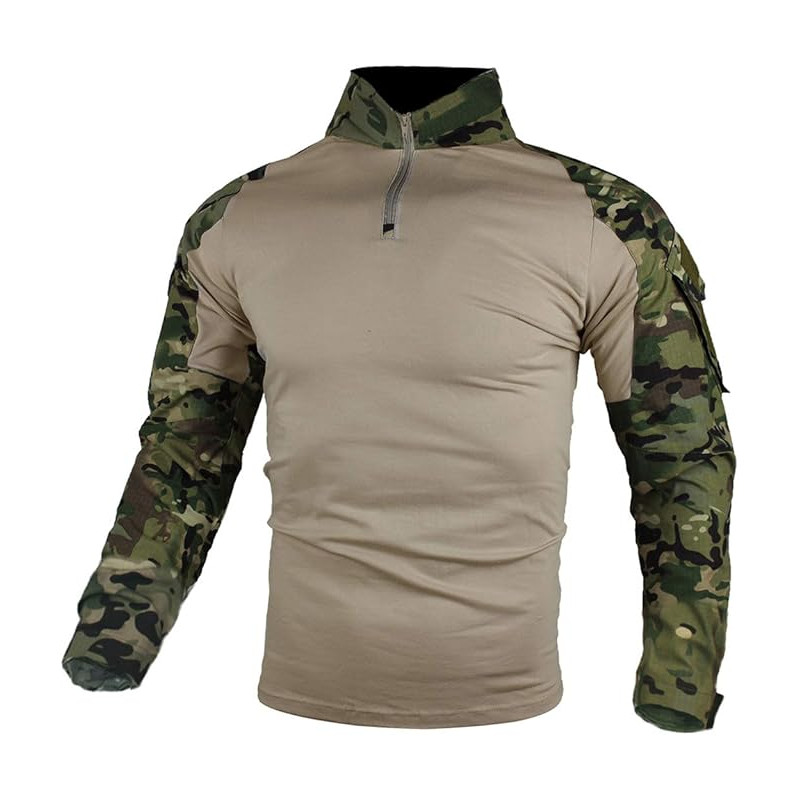 Chemise de Combat Tactique Militaire — Combat Shirt Camouflage