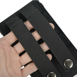 Pochette Molle pour téléphone Supplémentaire compatible gilet tactique YAKEDA