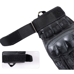 Gant militaire de protection tactique noir