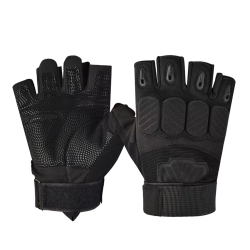 Gant mitaine militaire de protection tactique noir