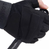 Gant mitaine militaire de protection tactique noir