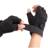 Gant mitaine militaire de protection tactique noir