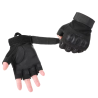 Gant mitaine de protection tactique noir