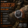 Montre Connectée Militaire Incassable GPS Talkie-Walkie