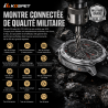 Montre Connectée Militaire Incassable GPS Talkie-Walkie