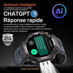 Montre connectée militaire​ GPS