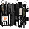 Kit de survie 25 en 1 Yakeda - vue d'ensemble du kit compact en boîte rigide