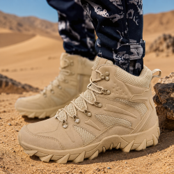 Rangers Militaire Sable — Modèle Désert OPEX