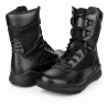 Rangers militaire cuir renforcé - détail œillets métalliques et lacets renforcés tige haute