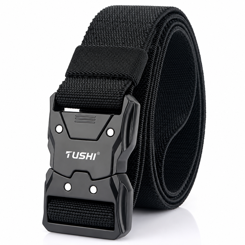 Ceinture Tactique Pompier — Nylon Ignifuge Résistant Feu