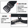 Ceinture Tactique Pompier — Nylon Ignifuge Résistant Feu