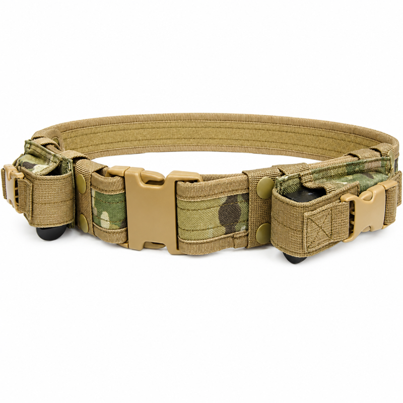 Ceinture Tactique Airsoft — Mil-Sim Léger Multi-Couleurs
