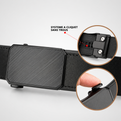 Ceinture Tactique Homme — Cuir Véritable Renforcé Quotidien