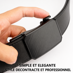 Ceinture Tactique Homme — Cuir Véritable Renforcé Quotidien