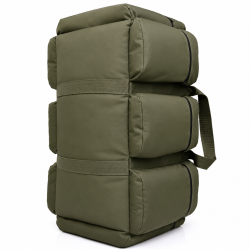 Sac à dos de voyage militaire 105L - vert - detail des caracteristiques techniques