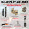 Kit de Survie Militaire Ultra-Complet Premium — 14 Outils