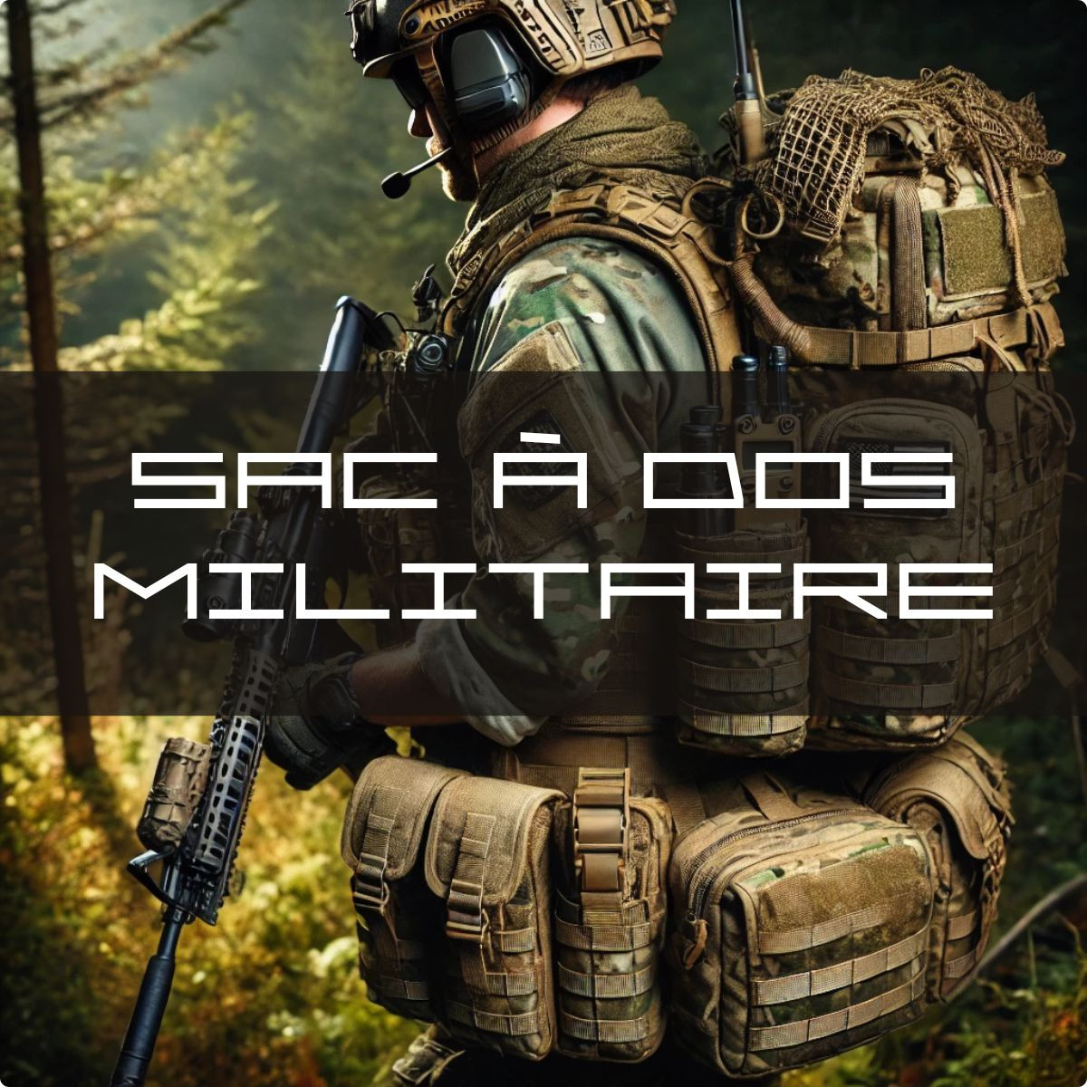 Sac à dos militaire