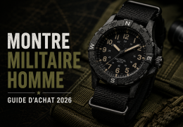 Montre militaire homme — guide d'achat 2026