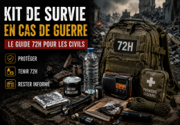 Kit de survie en cas de guerre — le guide 72h pour les civils